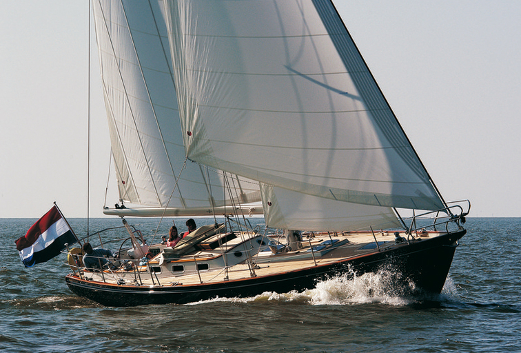Aluminium sailing yacht Hutting 40