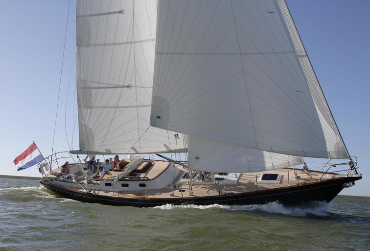 Aluminium Sailing Yacht Hutting 45