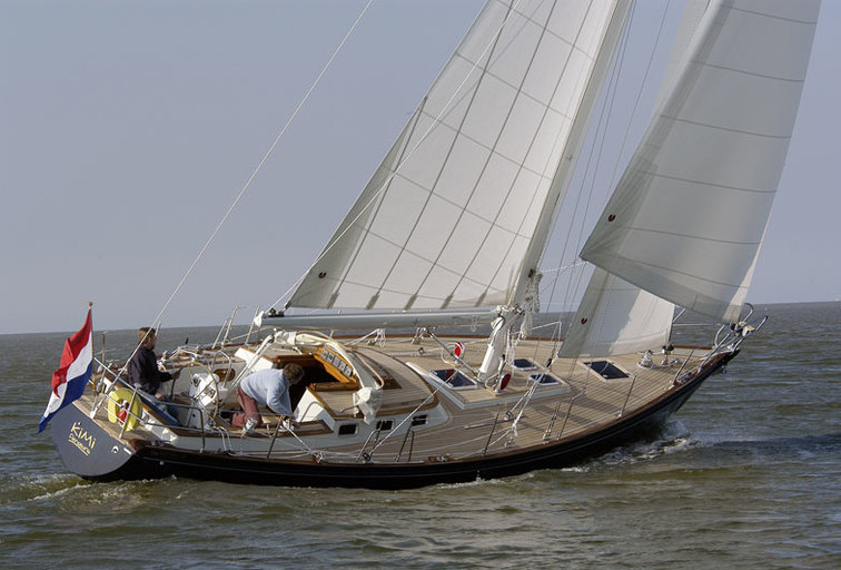 Aluminium sailing yacht hutting 40